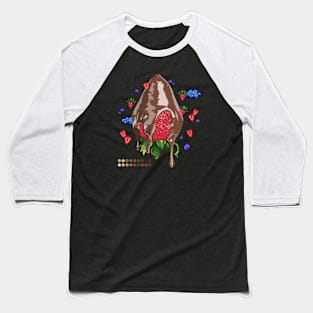 Chocolate Strawberry Baseball T-Shirt